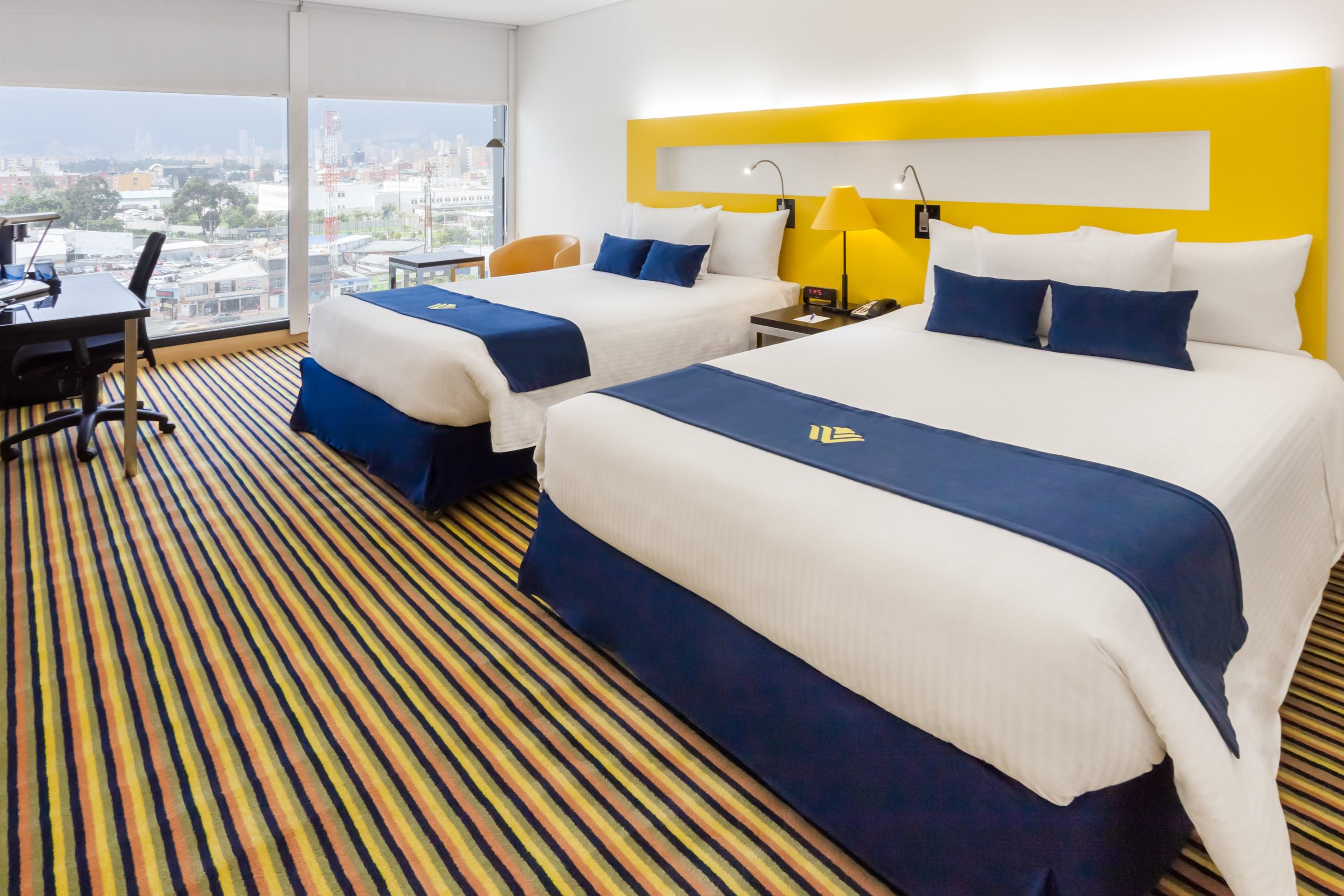 Готель Wyndham Богота Екстер'єр фото A room at the hotel